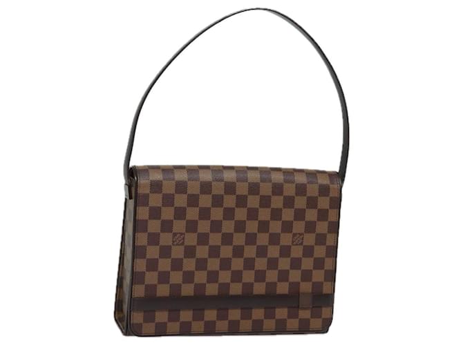 LOUIS VUITTON Damier Ebene Tribeca Carre Shoulder Bag N51161 LV Auth bs15302  ref.1443102