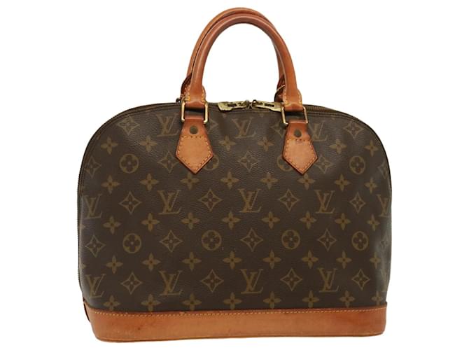 LOUIS VUITTON Monogram Alma Hand Bag M51130 LV Auth 79460 Cloth  ref.1443116