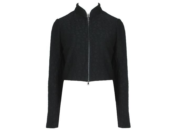 Alaïa Alaia Cosmos Bolero Jacket Black