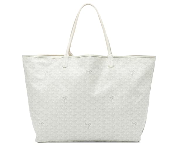 Bolso tote Goyardine Saint Louis GM Goyard blanco Cuero  ref.1443254