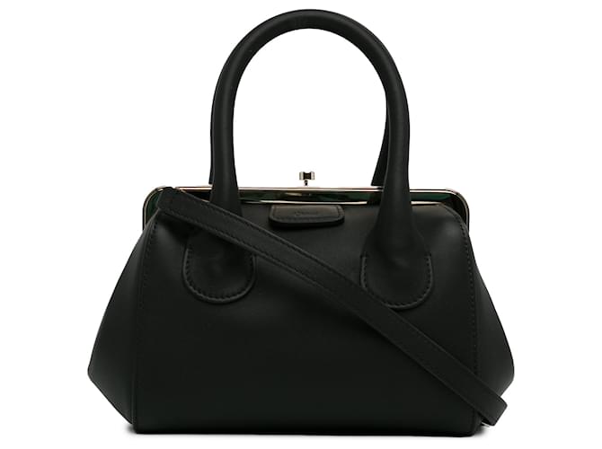 Black Chloé Small Joyce Satchel Leather  ref.1443358