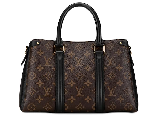 Borsa Soufflot BB Monogram Louis Vuitton marrone Pelle  ref.1443541