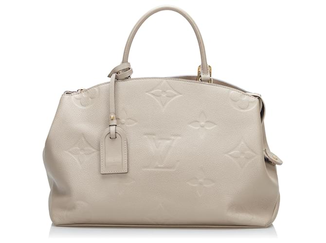 Sac à main Palais Giant en Monogram Empreinte blanc de Louis Vuitton Toile  ref.1443882