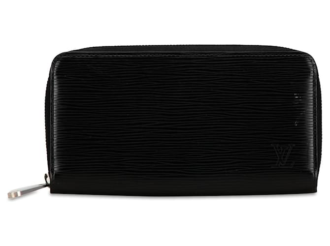 Portefeuille long Zippy Epi noir Louis Vuitton Cuir  ref.1444190