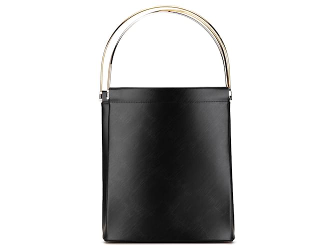 Sac à main Trinity en cuir noir Cartier  ref.1444335