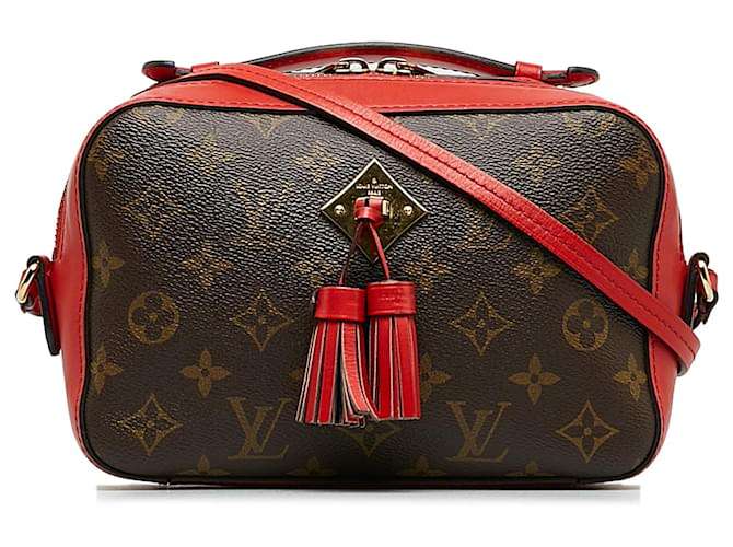 Brown Louis Vuitton Monogram Saintonge Leather  ref.1444374