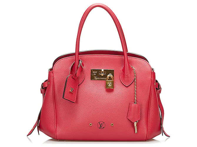 Borsa Milla PM in Veau Nuage rossa di Louis Vuitton Rosso Pelle  ref.1444402