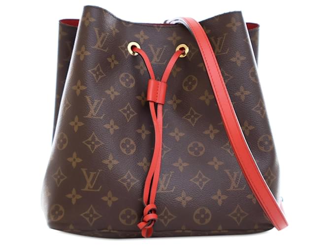 Néonoé Louis Vuitton Monograma Marrón Neonoe MM Castaño Lienzo  ref.1444938