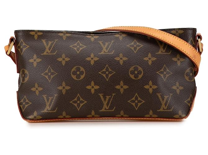 Trotteur Monograma Marrón Louis Vuitton Castaño Lienzo  ref.1444962