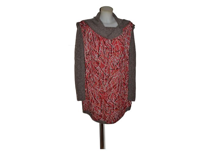 Mini abito Missoni in seta e lana Multicolore