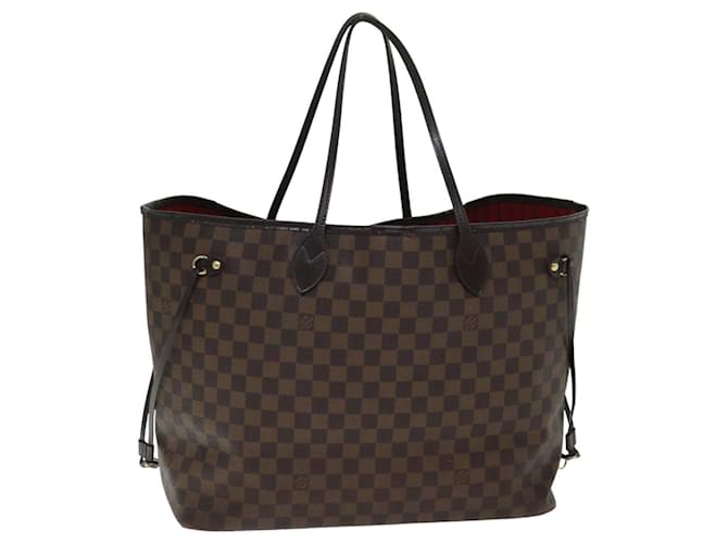 LOUIS VUITTON Damier Ebene Neverfull GM Tote Bag N51106 LV Auth 79878  ref.1445055