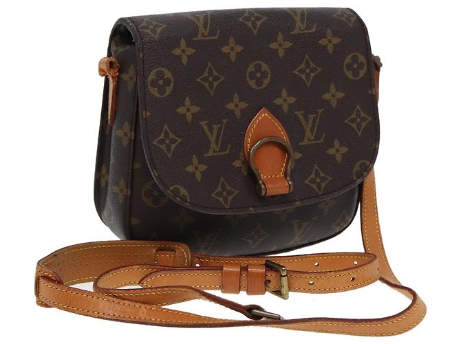 LOUIS VUITTON Monogramm Saint Cloud MM Schultertasche M51243 LV 