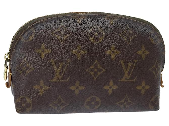 LOUIS VUITTON Monogram Pochette Cosmetic PM Cosmetic Pouch M47515 LV Auth 78301 Cloth  ref.1445117