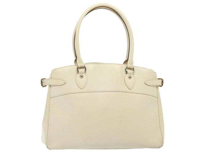 LOUIS VUITTON Sac à main Epi Passy GM Blanc Yvoire M5926J LV Auth 77713 Cuir  ref.1445119