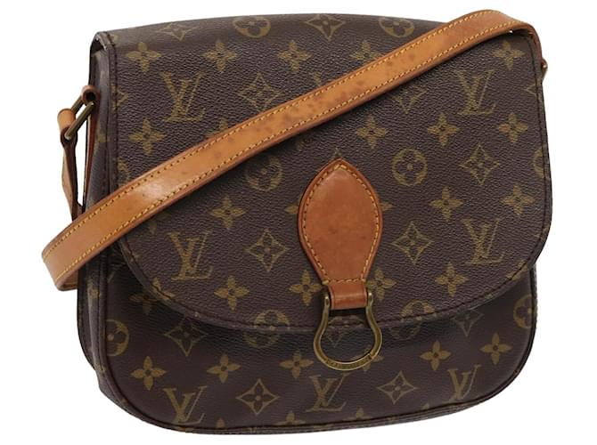 LOUIS VUITTON Monograma Saint Cloud GM Bolsa de Hombro M51242 LV Auth yb576 Lienzo  ref.1445124