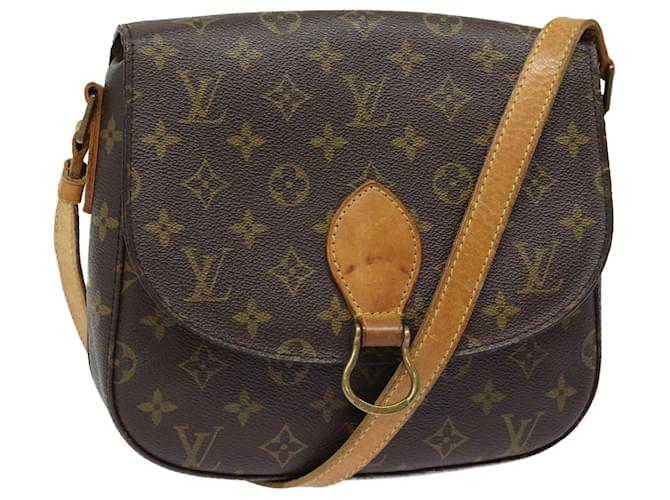 LOUIS VUITTON Monogram Saint Cloud GM Bolsa de Hombro M51242 LV Auth 79391 Monograma Lienzo  ref.1445129