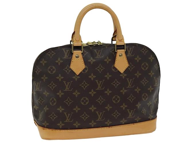 LOUIS VUITTON Monogram Alma Bolso de Mano M51130 LV Auth ki4644 Monograma Lienzo  ref.1445154