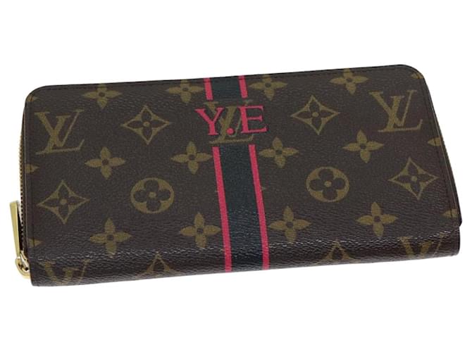 LOUIS VUITTON Monogram Mon portefeuille Zippy Long My LV Heritage Auth LV 79858 Toile Monogramme  ref.1445182