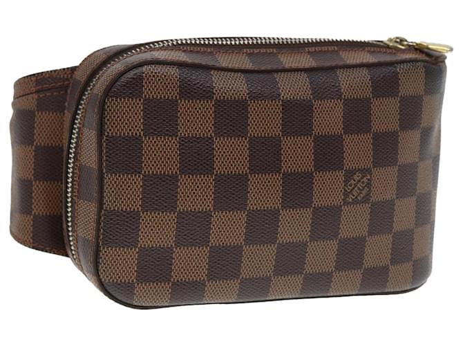 LOUIS VUITTON Bolsa de Hombro Geronimos Damier Ebene N51994 LV Auth 79841  ref.1445223