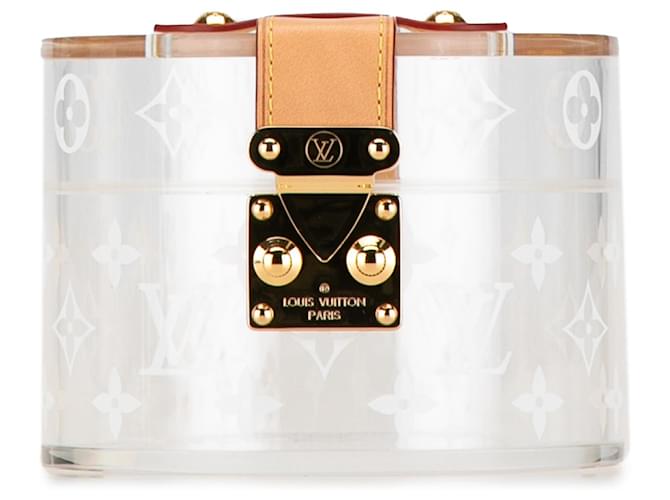 Boîte Monogram Blanche Louis Vuitton Scott Plastique Résine  ref.1445585