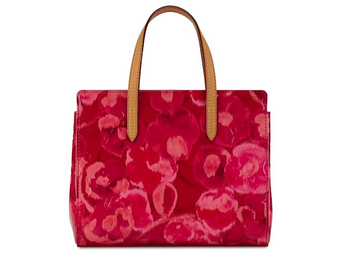 Louis Vuitton Pink Monogram Vernis Ikat Catalina BB Rosa Cuero Charol  ref.1445604