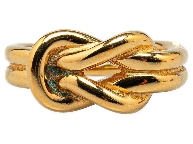 Ring Anello per sciarpa Atame in oro Hermès D'oro