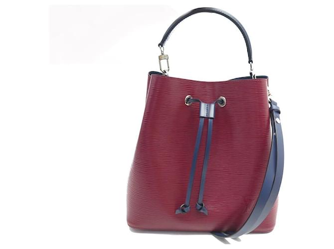 Néonoé NUEVE BOLSO DE MANO LOUIS VUITTON NEONOE MM CUERO EPI M55303 BORDEAUX Burdeos  ref.1445668