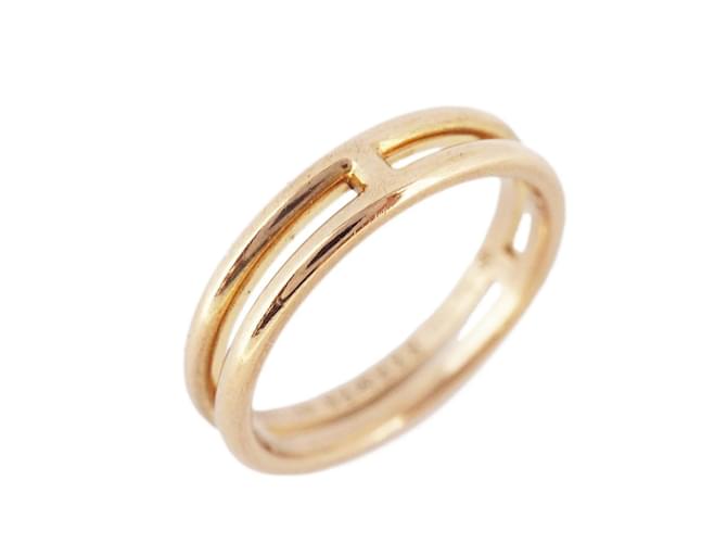 Ring Hermès Anillo de oro rosa K18PG Hermes Elianne para mujeres  ref.1446115