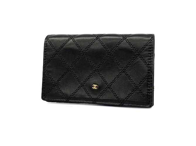 Petite Maroquinerie Chanel Porte Carte Femme Porte-cartes En Cuir