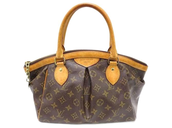 Bolso Louis Vuitton Monogram Tivoli PM para mujeres Castaño Monograma Charol  ref.1446179