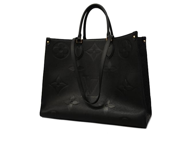 Bolsa Louis Vuitton Monogram Empreinte On the Go GM - Noir Preto  ref.1446213