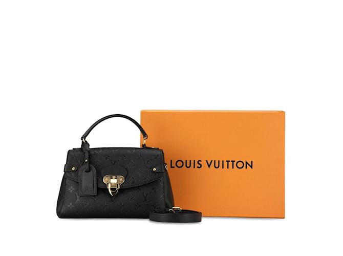 Louis Vuitton Monogram Empreinte Georges BB Handbag Black Leather  ref.1446358 - Joli Closet