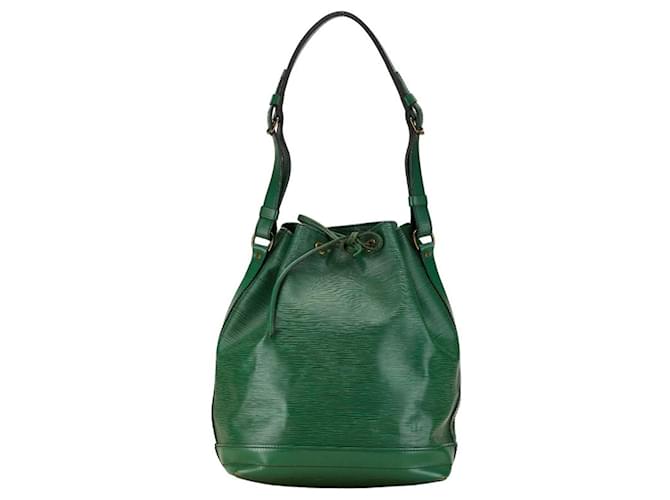 Noe Borsa a spalla Noé Epi Louis Vuitton in Verde Borneo Pelle  ref.1446362