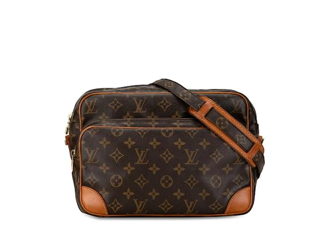 Louis Vuitton Monogram Nile Shoulder Bag - Brown PVC Leather Plastic  ref.1446376