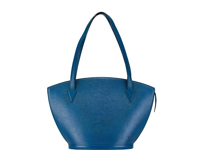 Louis Vuitton Epi Saint Jacques Tote Bag in Toledo Blue Leather  ref.1446389