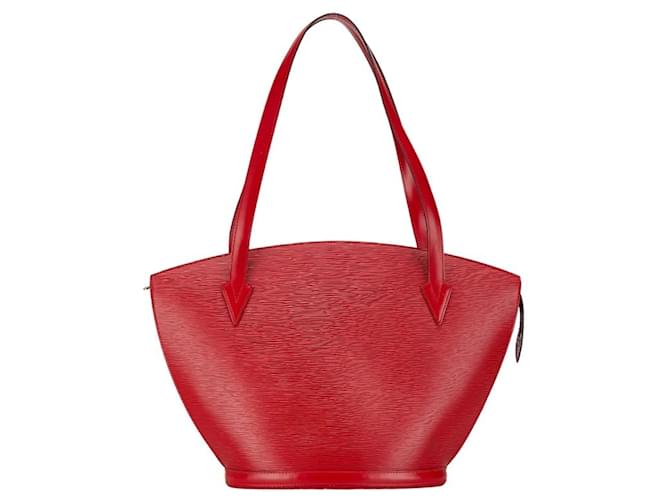 Bolsa Louis Vuitton Epi Saint Jacques na cor vermelho castelhano Couro  ref.1446570