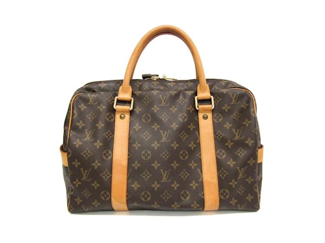 Bolsa Boston Monogram Carryall M40074 Louis Vuitton Monograma Couro envernizado  ref.1446632