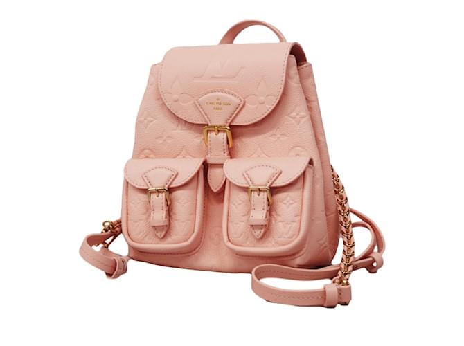 Louis Vuitton Monogram Empreinte Rucksack in Rosa Opal Pink Leinwand  ref.1446684