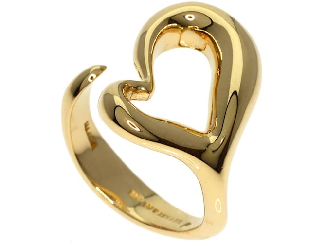 Anello in oro giallo 18K a forma di cuore per donne di Tiffany & Co.  ref.1446793