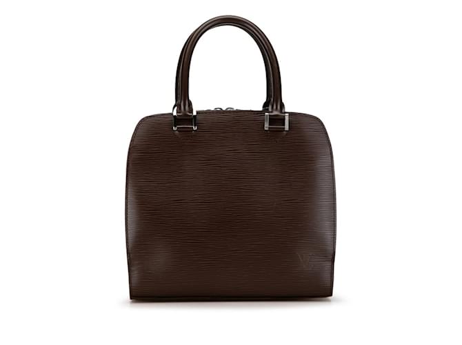 Bolsa Louis Vuitton Epi Pont Neuf - Couro marrom mocha  ref.1446870