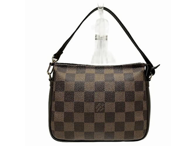 Bolso de maquillaje Louis Vuitton Damier Truth Castaño Damier ebene  ref.1446970