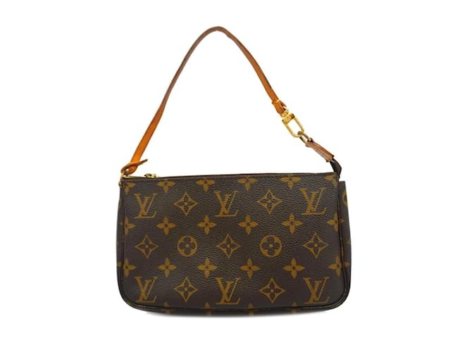 Pochete Accesorios Monograma Louis Vuitton M51980 - Bolsa de Mujer Marrón Castaño  ref.1447025