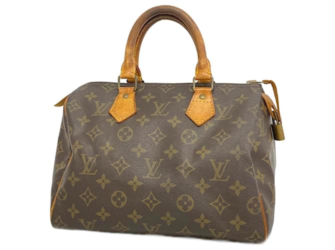 Sac à main Louis Vuitton Monogram Speedy 25 - Marron  ref.1447066