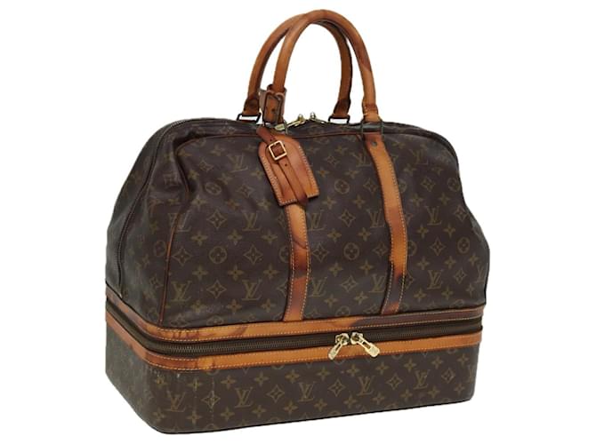 LOUIS VUITTON Borsa Monogram sportiva Boston Bag M41444 LV Auth 78347 Monogramma Tela ref.1447136 Joli Closet