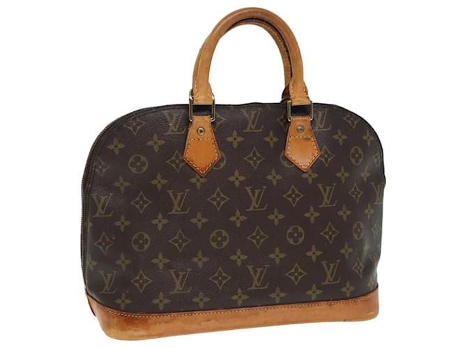 LOUIS VUITTON Bolsa de Mão Monogram Alma M51130 LV Auth 79232 Monograma Lona  ref.1447198