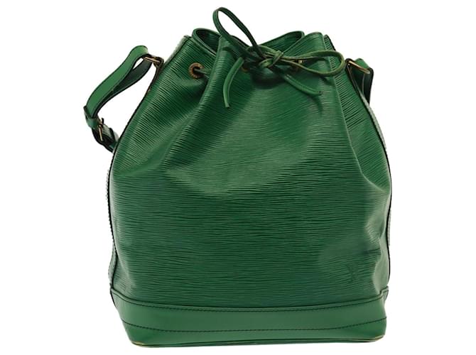 LOUIS VUITTON Borsa a Spalla Epi Noe Verde M44004 LV Auth 79062 Pelle  ref.1447221