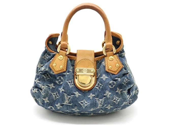 Bolsa Pretty em denim Monogram Louis Vuitton na cor azul Jeans  ref.1447467