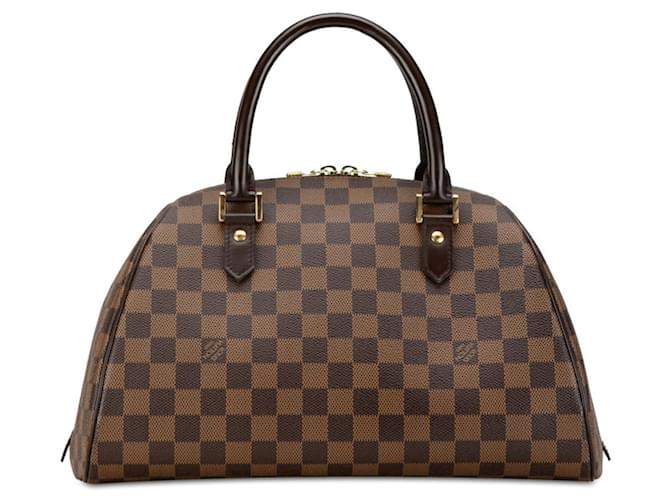 Louis Vuitton Damier Rivera MM Handbag - Brown PVC Leather Plastic  ref.1447567