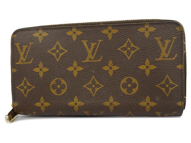 Louis Vuitton Monogram Zippy Long Wallet - M60017 Brown Patent leather  ref.1447605