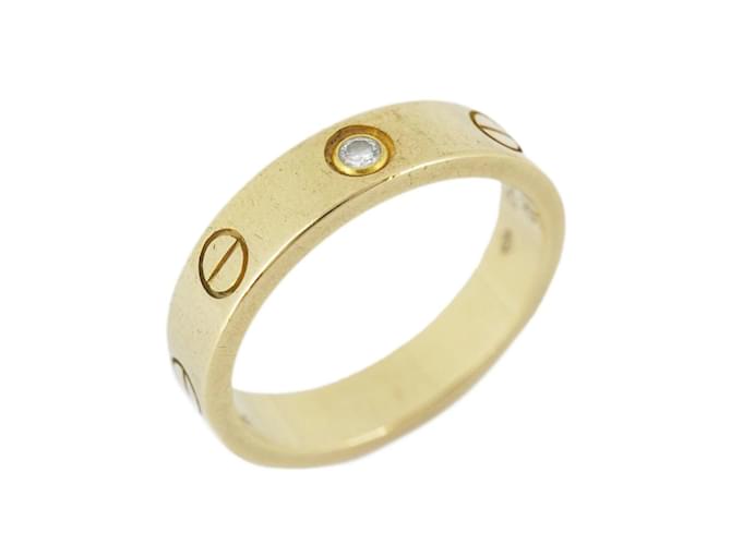 Cartier Love Ring in 18K Yellow Gold with Diamond for Women  ref.1447678